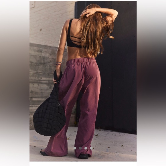 Free People One More Time Wide Leg-Clove-L-NWT - Picture 3 of 7